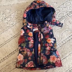 H&M floral toddler vest